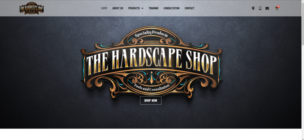 Ben Pinales Utah WordPress Development - The Hardscape Shop